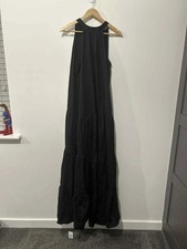 Women’s Boohoo Tall Black Maxi Dress - Size 10