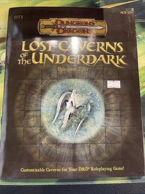 Lost Caverns of the Underdark : Dungeon Tiles 5 by James Wyatt (2007, Trade...