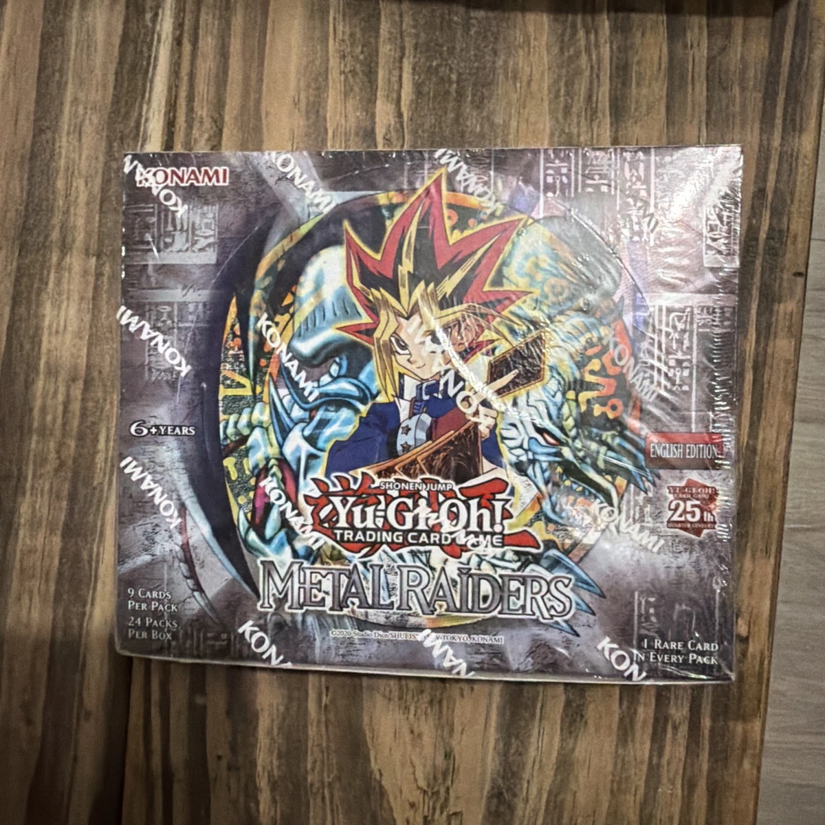 Yu-Gi-Oh! TCG Metal Raiders Sealed Collectible Card Game Boxes for