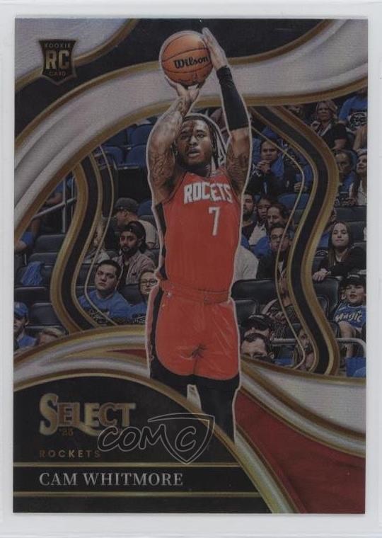 2023-24 Panini Select Courtside Silver Prizm Cam Whitmore #282 Rookie RC