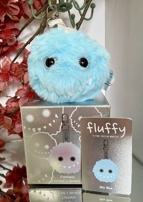 INSTINCTOY Pop Mart Fluffy Flying Erosion Monster Keychain Sky