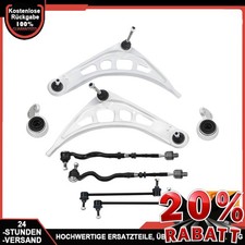 Querlenkersatz Vorne kompatibel mit BMW 3er E46 8-tlg 8x Links und Rechts L+R