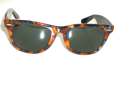 VINTAGE B&L RAY BAN G15 SPECIAL EDITION TORT/BLK WAYFARER DELUXE