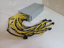 Shenzhen Cloudic 1800W APW7  Power Supply PSU GPU  mining rig Bitmain FOR Parts
