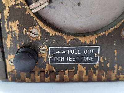 ORIGINAL WW1 WESTERN ELECTRIC MODEL D 86418 FIELD TELEPHONE W