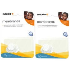 Medela Replacement Spare Membranes Package of 12 Pump in Style 87088 2 pack of 6