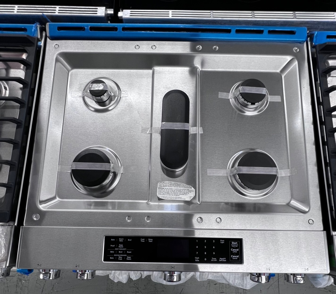 KitchenAid KSDB900ESS 7.1 cu. ft. SlideIn Dual Fuel Range Convection