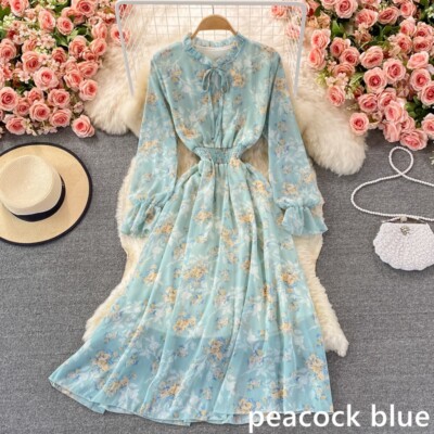 sachin and babi light blue dress 140 Best Floral Long Sleeve Dress ideas