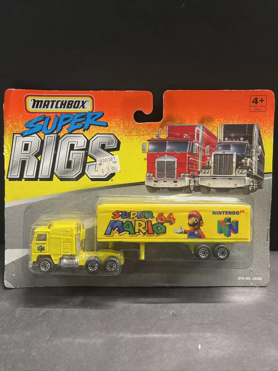 Matchbox Super Rig Super Mario Nintendo Trailer Diecast Metal | eBay