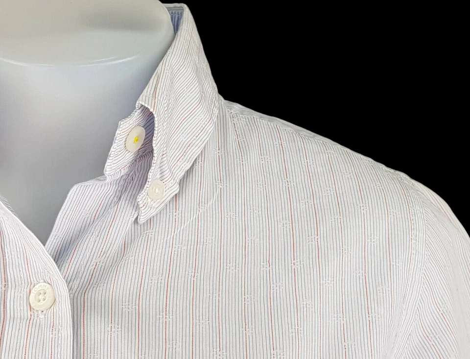 CAMISA DE NOCHE TOMMY HILFIGER Mujer Azul S/S Th Tela Monograma - S - PVP £89 Foto 2 de 4