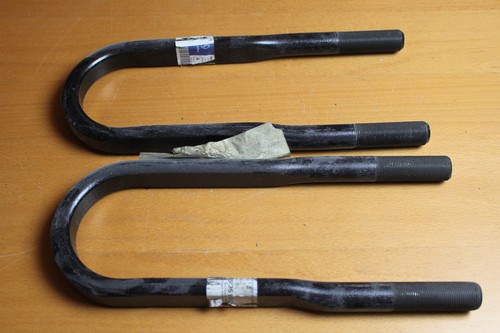 2x Original Mercedes LKW 2644 Federbügel Hinten Hinterachse A3953510125