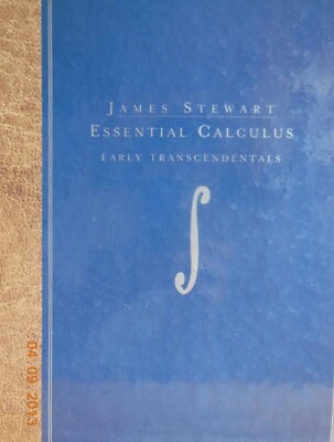 Essential Calculus Early Transcendentals 2007 Edition, by James Stewart. New HC.