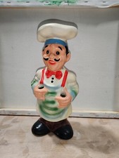 Porte ustensiles chef cuisinier poterie  ustensiles en Faience déco cuisine