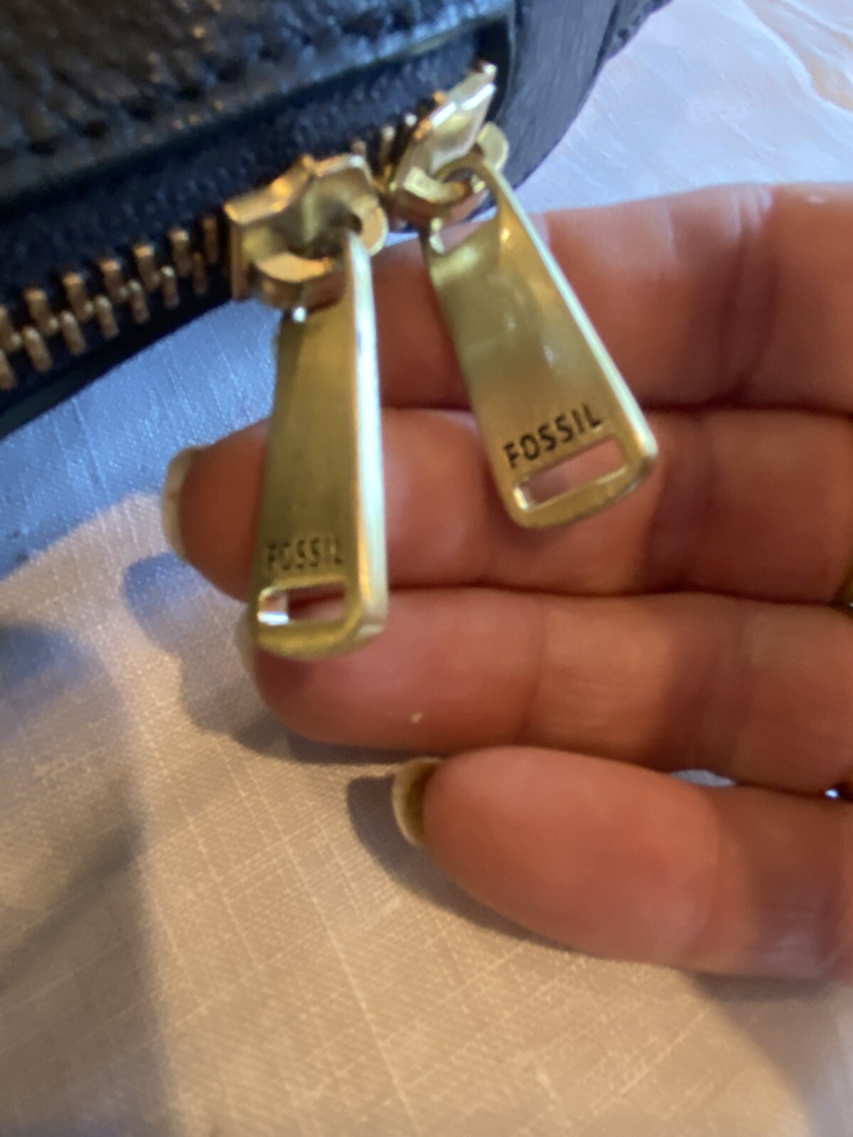 Large Fossil Preston Patchwork Expandable Purse T… - image 5