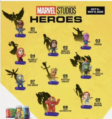 McDonald's Happy Meal Toy 1 Pack- Marvel Vision