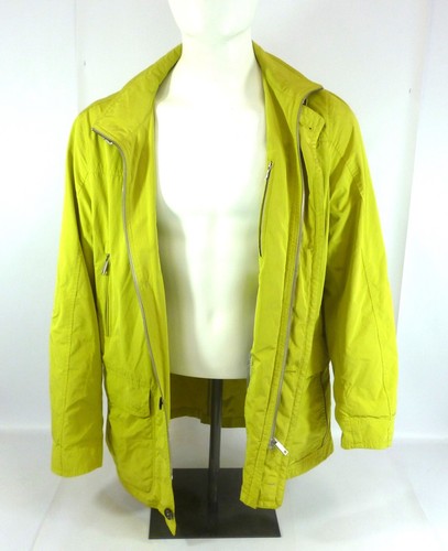 Men's Bugatti Lime Green Coat Jacket Size 52 - Picture 6 of 16