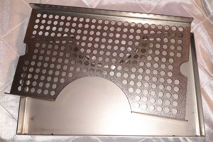 12"x7" Stainless Steel Bar Draft Beer Tower Drip Tray No Drain non-skid Feet