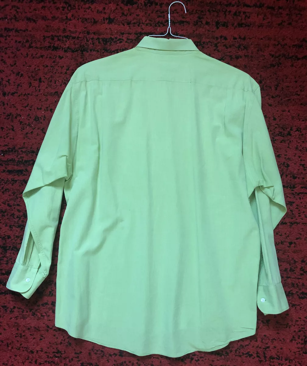 mens bright green shirt