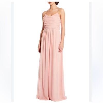 NWT Weddington Way Lila Pink Bridesmaid Gown Prom Dress Rose color size 12
