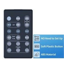 Replaced Remote Control for Bose Wave Radio CD Player AWACCP--Tested