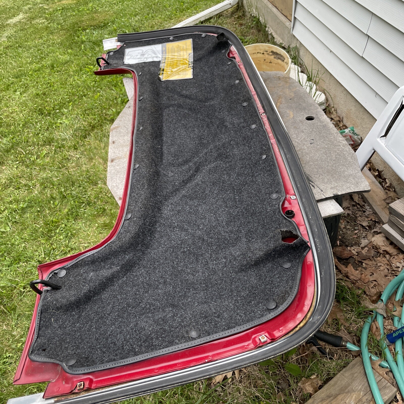 1988-1991 Le Baron Maserati Soft Top Metal Boot