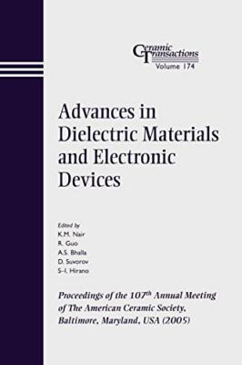 Adv Dielectric CT Vol 174: Proceedings of the 1, Nair+=