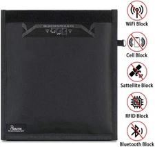 Safety Bag Signal Isolation Shield Hacking EMP Protection Radiation 9.8 x 11 Inc