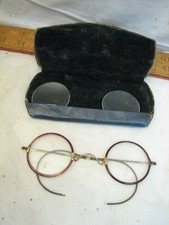 Round Spectacles Circular Eyeglasses Brown Rim Harry Potter Lennon Ben Franklin