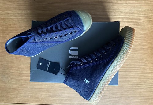 Rovulc Roel Mid Denim Trainers 