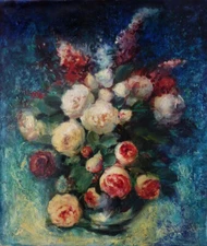 "The Flowers" original oil painting