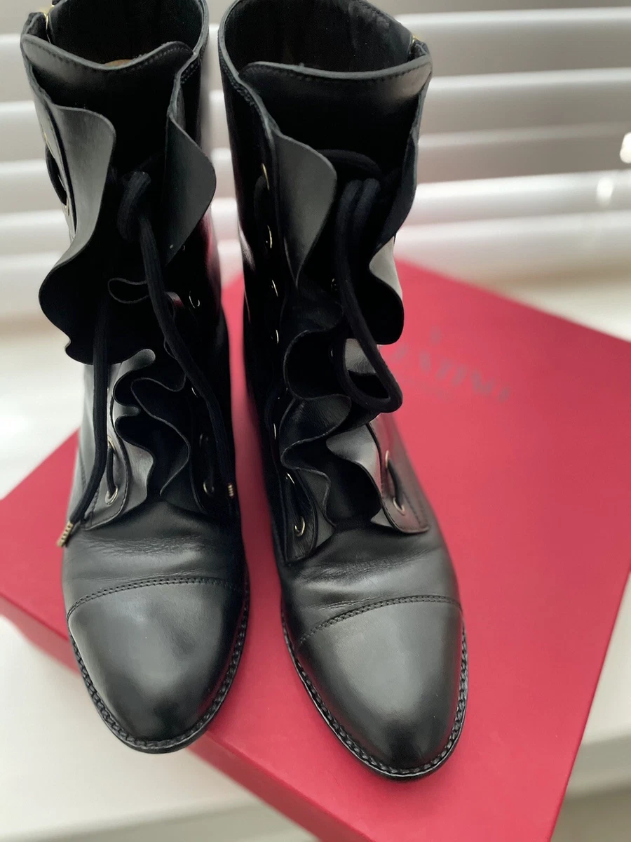 Valentino clearance ruffle boots