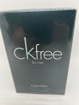 CK FREE FOR MEN by CALVIN KLEIN 3.4 FL oz / 100 ML EDT Spray In Sealed Box