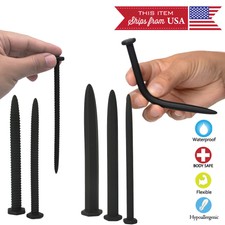 3pcs Silicone Prostate Urethral Penis Stimulate Plug Dilator Sex Toy for Men