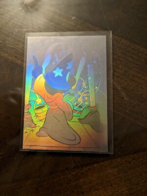WALT DISNEY SORCERER MICKEY MOUSE HOLOGRAM DISNEY COLLECTOR CARDS