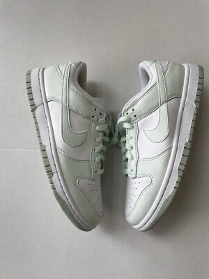 Nike Dunk Low Next Nature White Mint Green Women Shoes Size