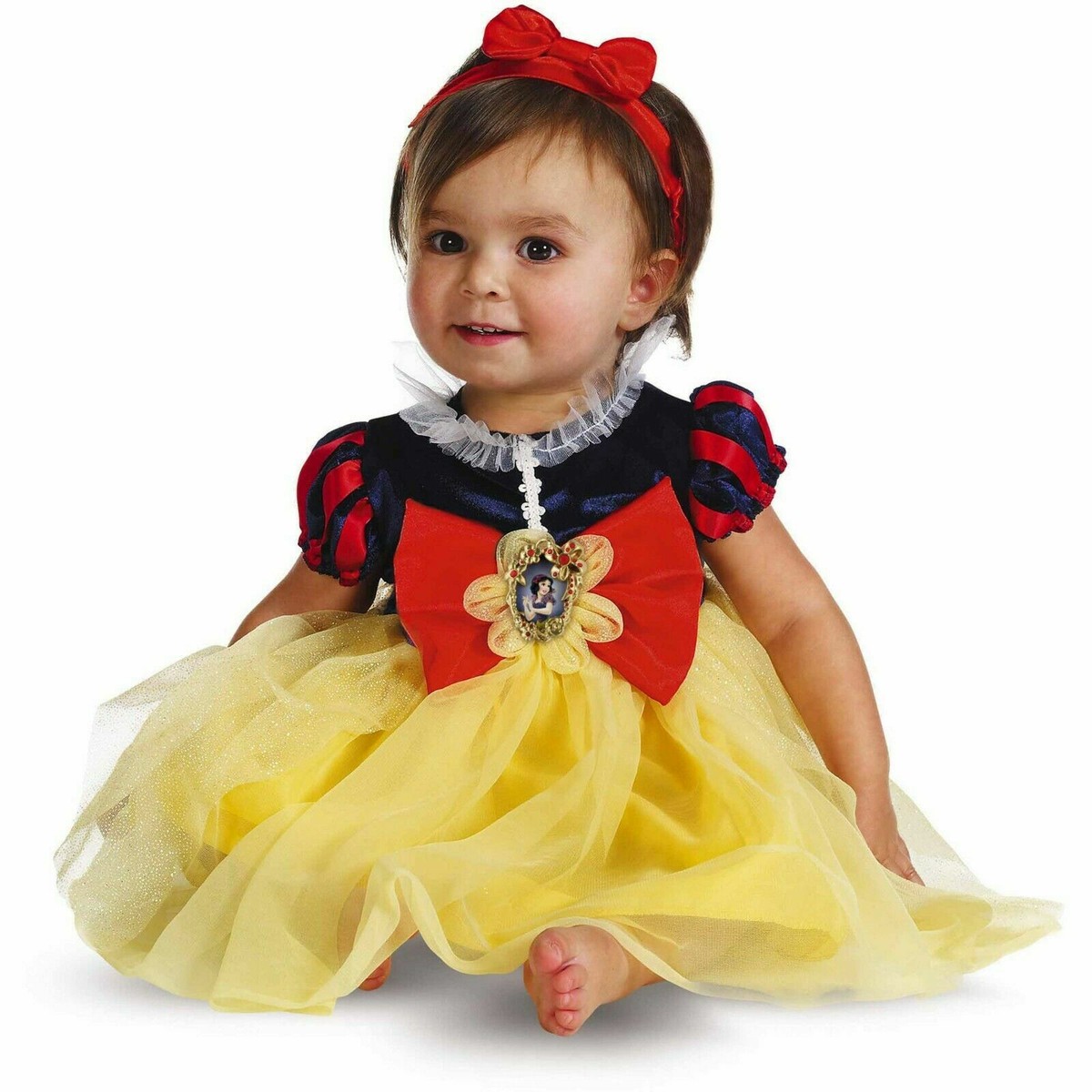 Disney Baby Princess Snow White Halloween Costume Infant Size 6-12M or  12-18M