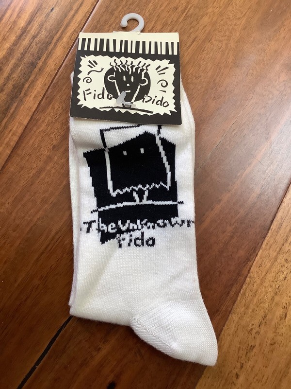 Fido Dido The Unknown Fido Socks 1985 New With Tag