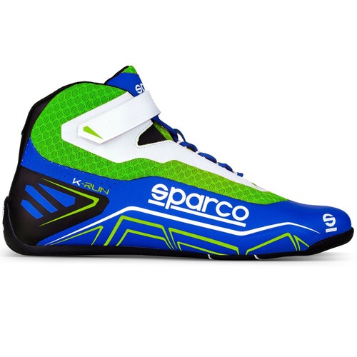 Scarpe SPARCO K-RUN blu verde il Karting Stivali Da Corsa Kart Driver STOCK  21 | eBay
