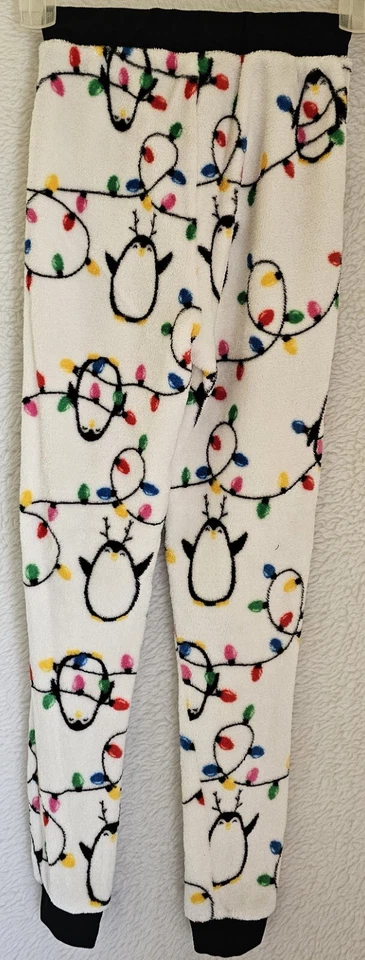 Pantalones de salón para dormir para mujer talla XS X pequeños multicolor Navidad pingüino polar Foto 4 de 4