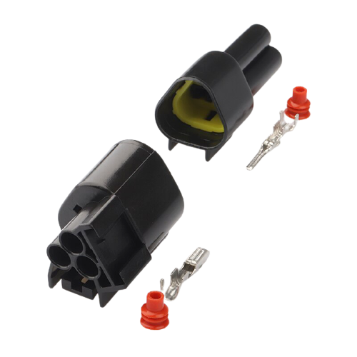 FOR FORD FW-C-3M-B 3 PIN MALE FEMALE WATERPROOF ELECTRICAL PLUG CONNECTOR - Picture 1 of 6