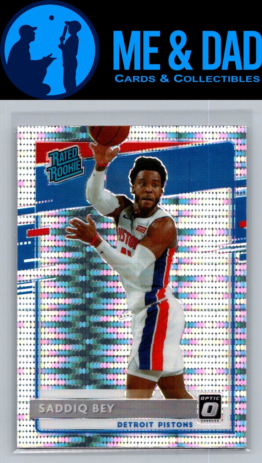 2020-21 Donruss Optic #169 Saddiq Bey Holo