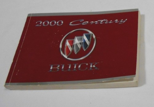 2000 BUICK CENTURY OWNER'S MANUAL 5/PS SET & BLACK BUICK FACTORY CASE.FREE S/H / - Picture 2 of 7
