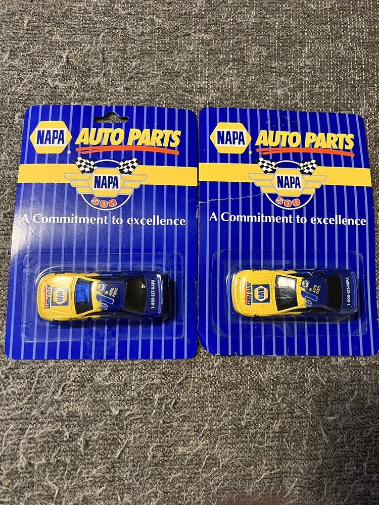 NAPA Auto Parts 500 die cast car toy 1995 #1 racing licensed collectible  2 Pack