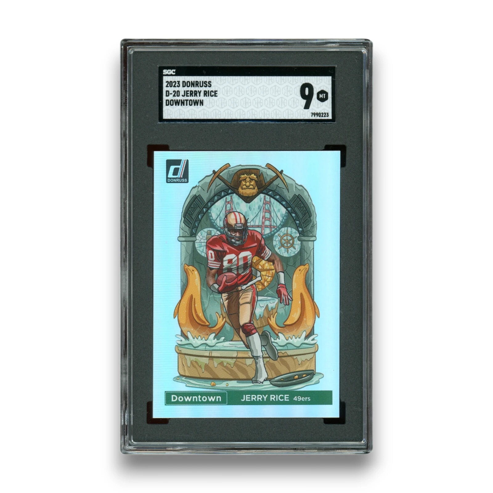 2023 Donruss #D-20 Jerry Rice Downtown SGC 9