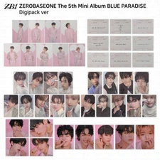 ZEROBASEONE ZB1 5th Mini Album Blue Paradise Official Photocard Digipack ver
