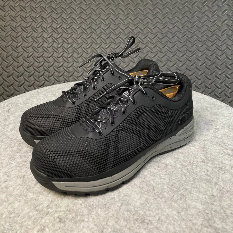 Мужские спортивные рабочие ботинки Braaha Black Utility со стальным носком размер 7 - Изображение 3 из 4