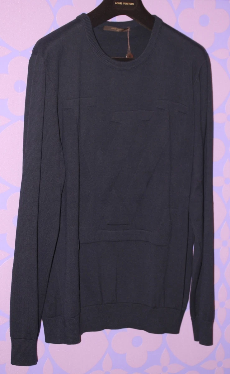 Louis vuitton black jumper sale