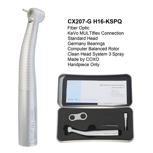 COXO Dental Fiber Optic LED High Speed Handpiece Kavo Multiflex Coupler 6Hole - Picture 68 of 77