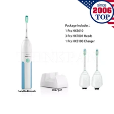 Philips Sonicare E-Series Essence Electric Toothbrush HX5610 Set w/ 3pcs Heads