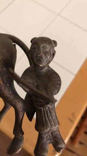 Antique 19th Century Chinese Bronze Bull Buffalo Elder Incense FREE SHIPPING!! - Picture 11 of 11
